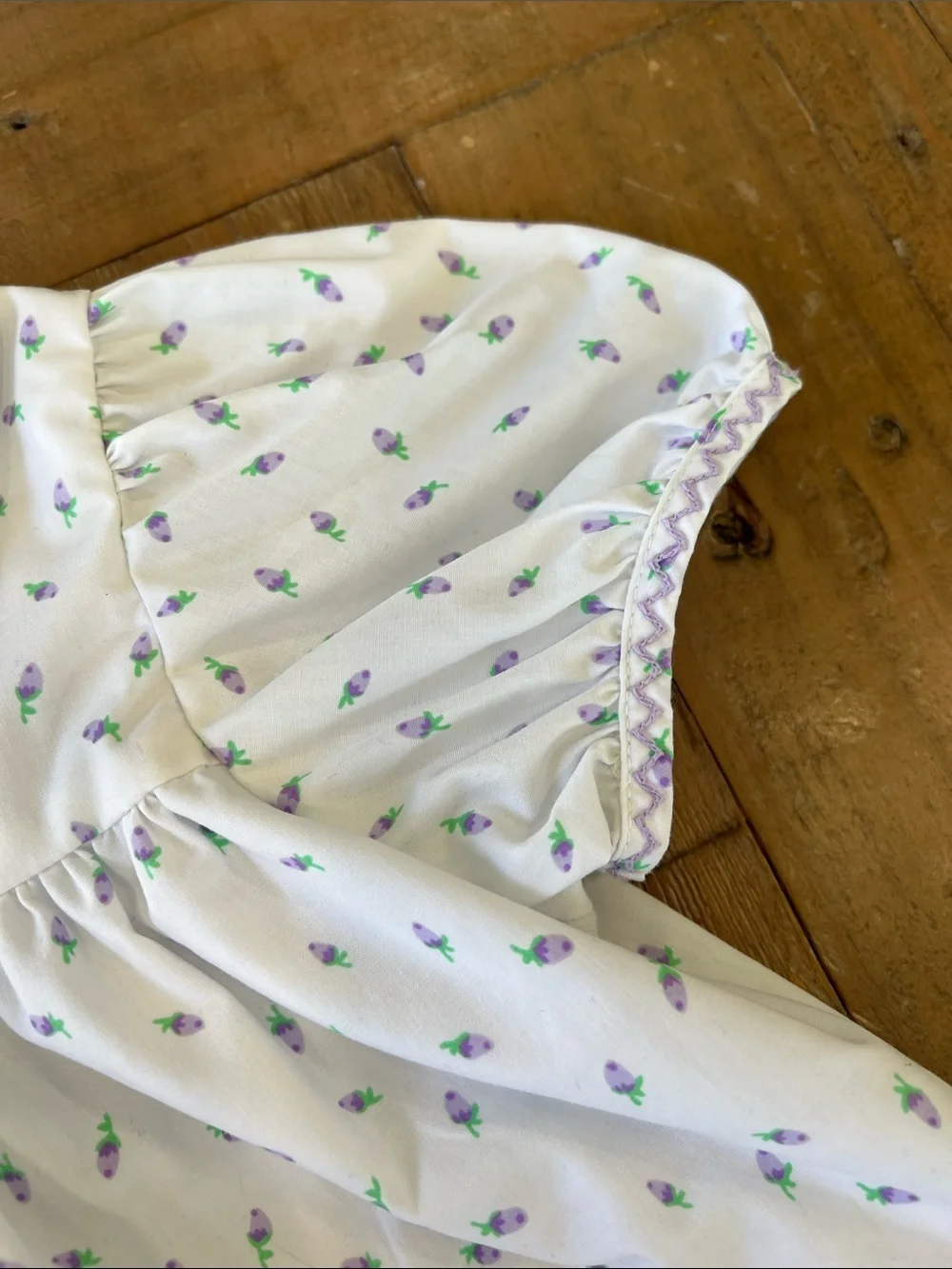 The Beaufort bonnet company adaire valley rd purple rosebud dress girls 6